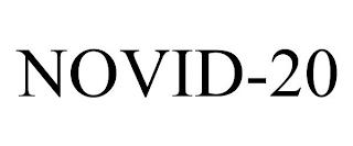 NOVID-20 trademark