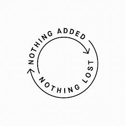 NOTHING ADDED NOTHING LOST trademark