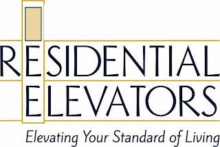 RESIDENTIAL ELEVATORS ELEVATING YOUR STANDARD OF LIVING trademark