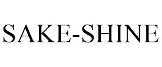 SAKE-SHINE trademark