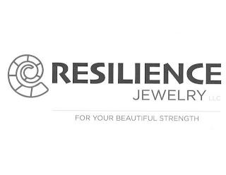 RESILIENCE JEWELRY LLC FOR YOUR BEAUTIFUL STRENGTH trademark