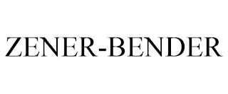 ZENER-BENDER trademark