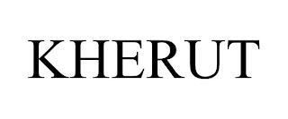 KHERUT trademark