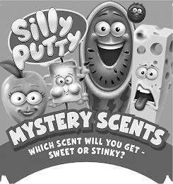 SILLY PUTTY MYSTERY SCENTS WHICH SCENT WILL YOU GET - SWEET OR STINKY? trademark