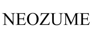 NEOZUME trademark