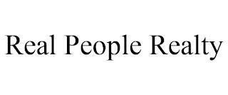 REAL PEOPLE REALTY trademark