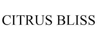 CITRUS BLISS trademark