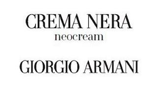 CREMA NERA NEOCREAM GIORGIO ARMANI trademark