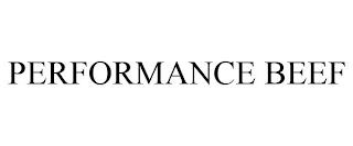 PERFORMANCE BEEF trademark