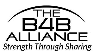 THE B4B ALLIANCE STRENGTH THROUGH SHARING trademark