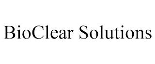 BIOCLEAR SOLUTIONS trademark