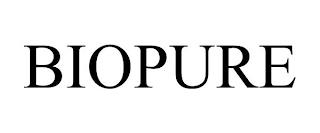 BIOPURE trademark