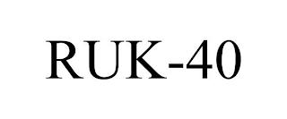 RUK-40 trademark