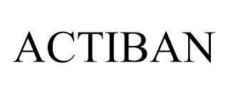 ACTIBAN trademark