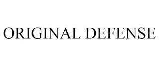 ORIGINAL DEFENSE trademark