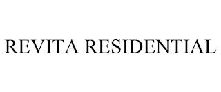 REVITA RESIDENTIAL trademark