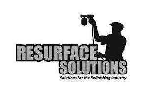 RESURFACE SOLUTIONS SOLUTIONS FOR THE REFINISHING INDUSTRY trademark