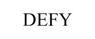 DEFY trademark