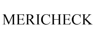 MERICHECK trademark