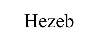 HEZEB trademark