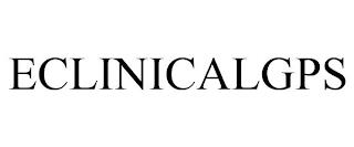 ECLINICALGPS trademark