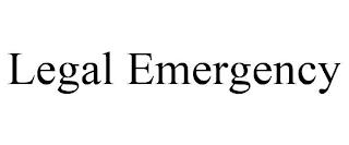 LEGAL EMERGENCY trademark