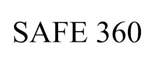 SAFE 360 trademark