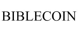 BIBLECOIN trademark