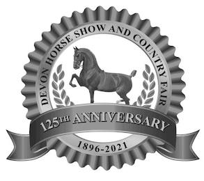 DEVON HORSE SHOW AND COUNTRY FAIR 125TH ANNIVERSARY 1896-2021 trademark