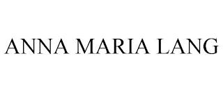 ANNA MARIA LANG trademark