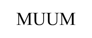 MUUM trademark