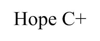 HOPE C+ trademark