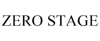 ZERO STAGE trademark