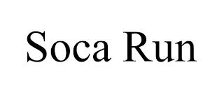 SOCA RUN trademark