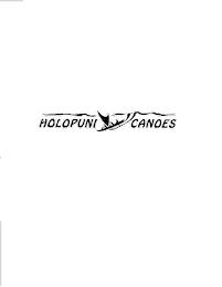 HOLOPUNI CANOES trademark