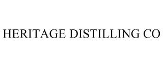 HERITAGE DISTILLING CO trademark