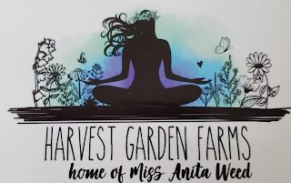 HARVEST GARDEN FARMS HOME OF MISS ANITA WEED trademark