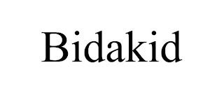 BIDAKID trademark