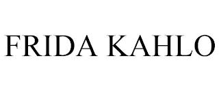 FRIDA KAHLO trademark