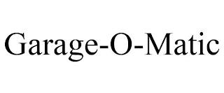 GARAGE-O-MATIC trademark