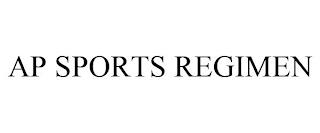 AP SPORTS REGIMEN trademark