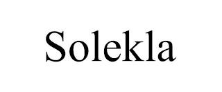 SOLEKLA trademark