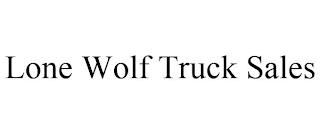 LONE WOLF TRUCK SALES trademark