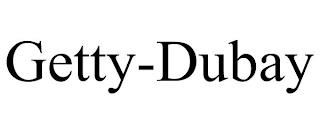 GETTY-DUBAY trademark