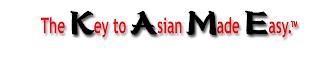 THE KEY TO ASIAN MADE EASY trademark