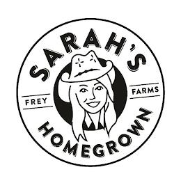 SARAH'S HOMEGROWN FREY FARMS trademark