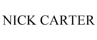 NICK CARTER trademark