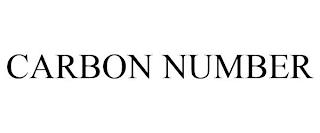 CARBON NUMBER trademark