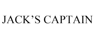 JACK'S CAPTAIN trademark