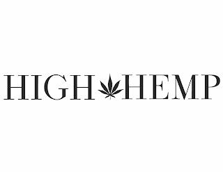 HIGH HEMP trademark